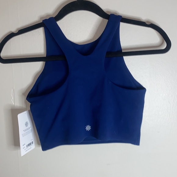 🦋NWT Navy Athleta Conscious Crop Bra A-C! - Picture 5 of 9